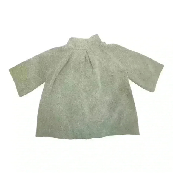 Sarah Spencer 1X Green Wool & Angora Sweater Jacket with Button Detail - Picture 2 of 6